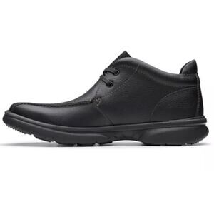 Clarks - Bradley Up, Black Leather, Size 7, New in Box